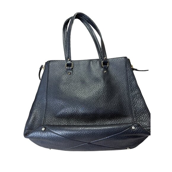 Kate Spade Black Leather Satchel handbag With Textured Finish - Picture 6 of 11